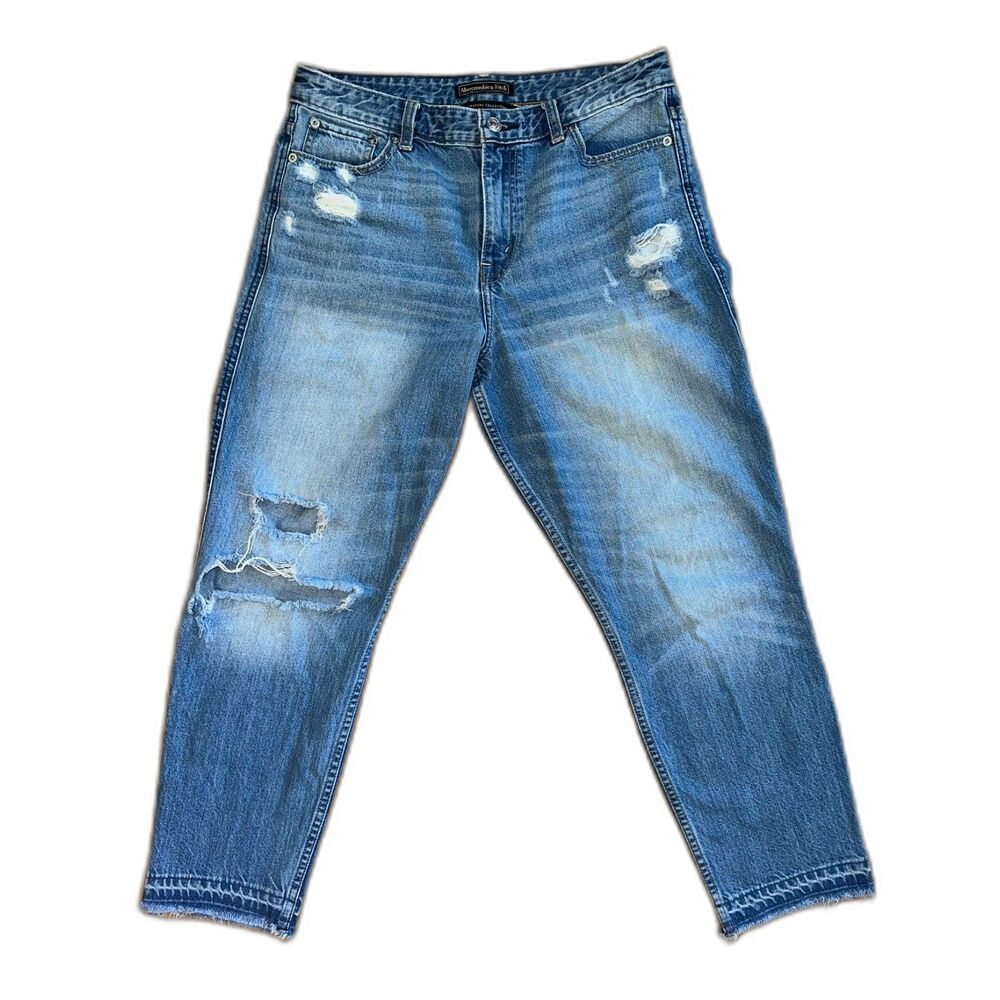 Abercrombie & Fitch Signature Collection Jeans, Women's 29, Boyfriend Straight